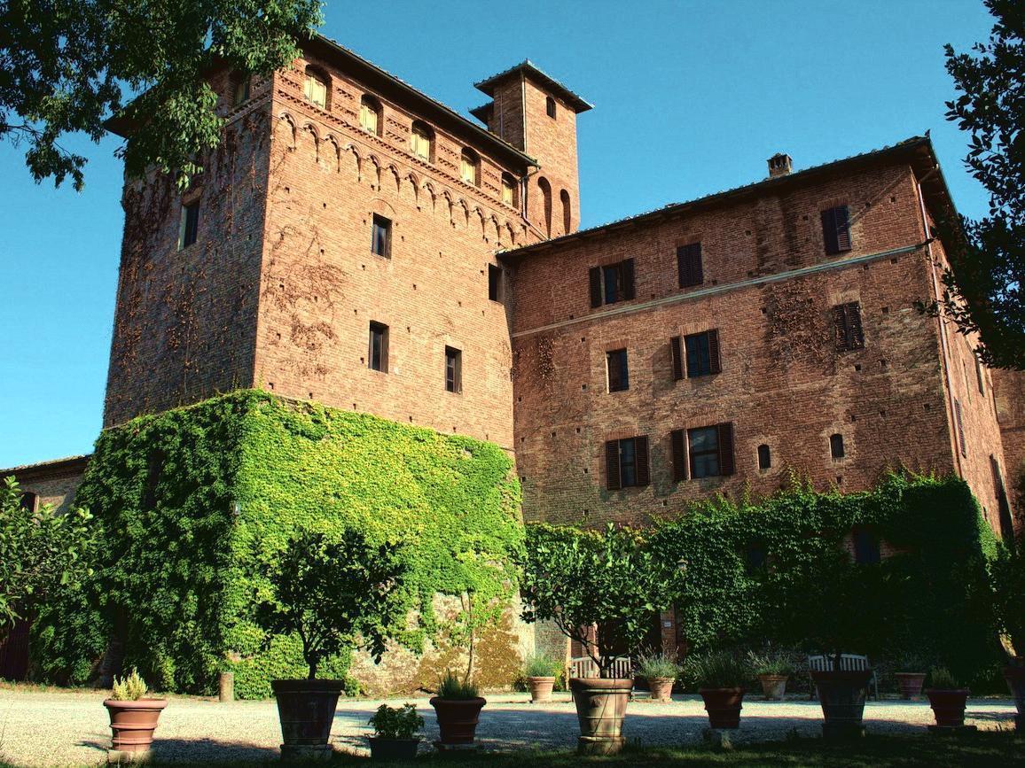 Castello Di San Fabiano Guest House Monteroni dʼArbia Buitenkant foto