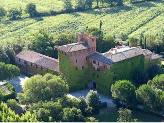 Castello Di San Fabiano Guest House Monteroni dʼArbia Buitenkant foto